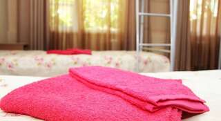 Гостиница На Комсомольской Хостел Сочи Двухъярусная кровать в общем мужском номере с 5 кроватями-1